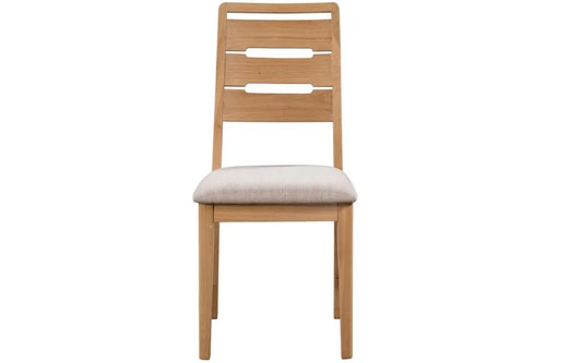 CURVE OAK DINING CHAIR Julian Bowen