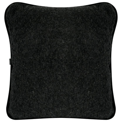 Merino Wool Pillow - Black 45 x 45cm - Oakavia