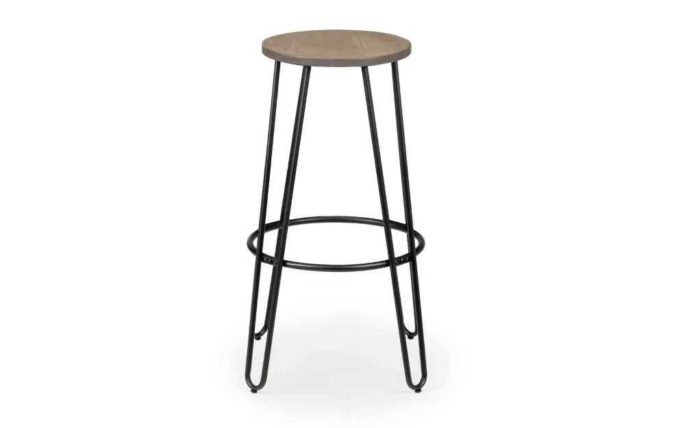 DALSTON ROUND BAR STOOL Julian Bowen