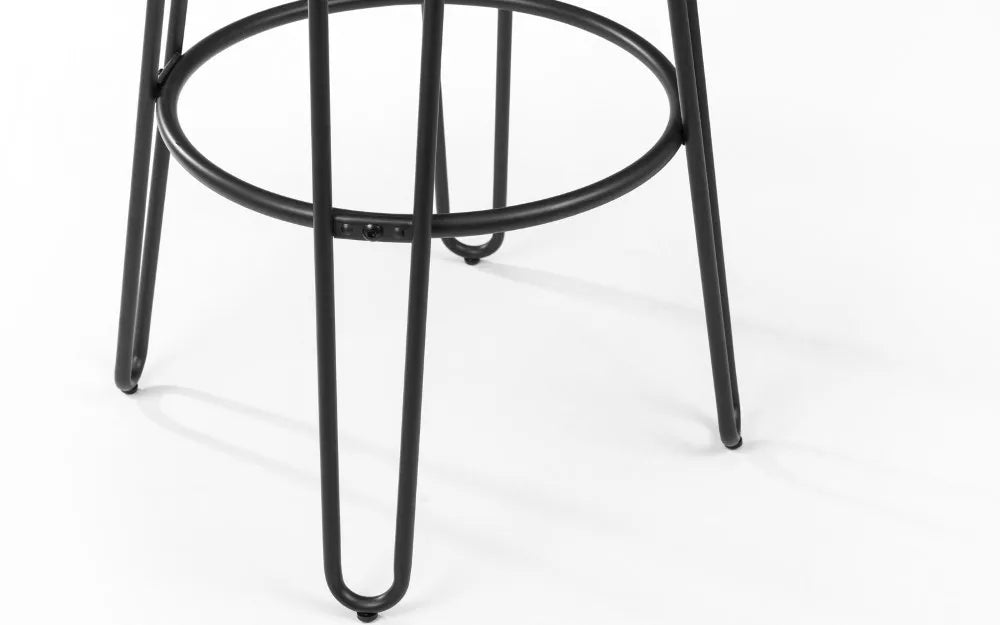 DALSTON ROUND BAR STOOL Julian Bowen