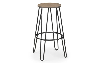 DALSTON ROUND BAR STOOL Julian Bowen