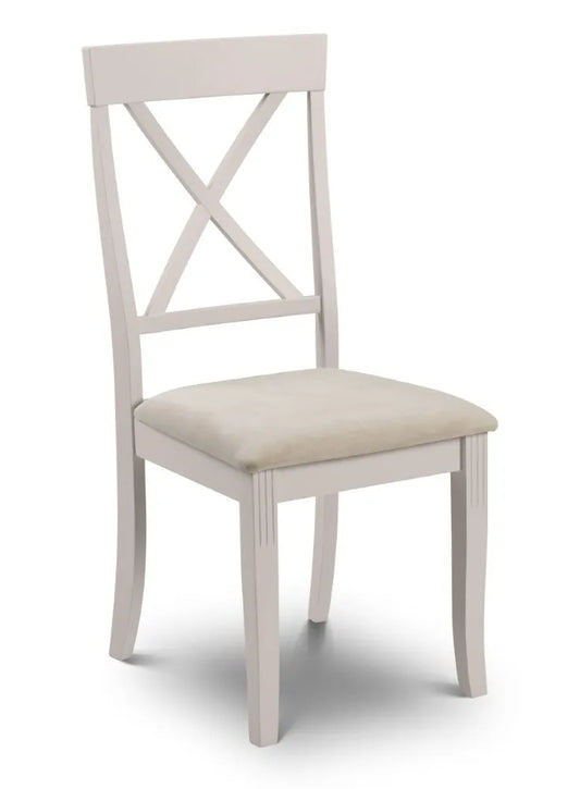 DAVENPORT ELEPHANT GREY DINING CHAIR Julian Bowen