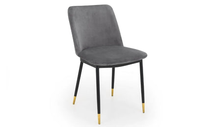 DELAUNAY DINING CHAIR - GREY Julian Bowen