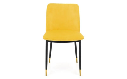 DELAUNAY DINING CHAIR - MUSTARD Julian Bowen