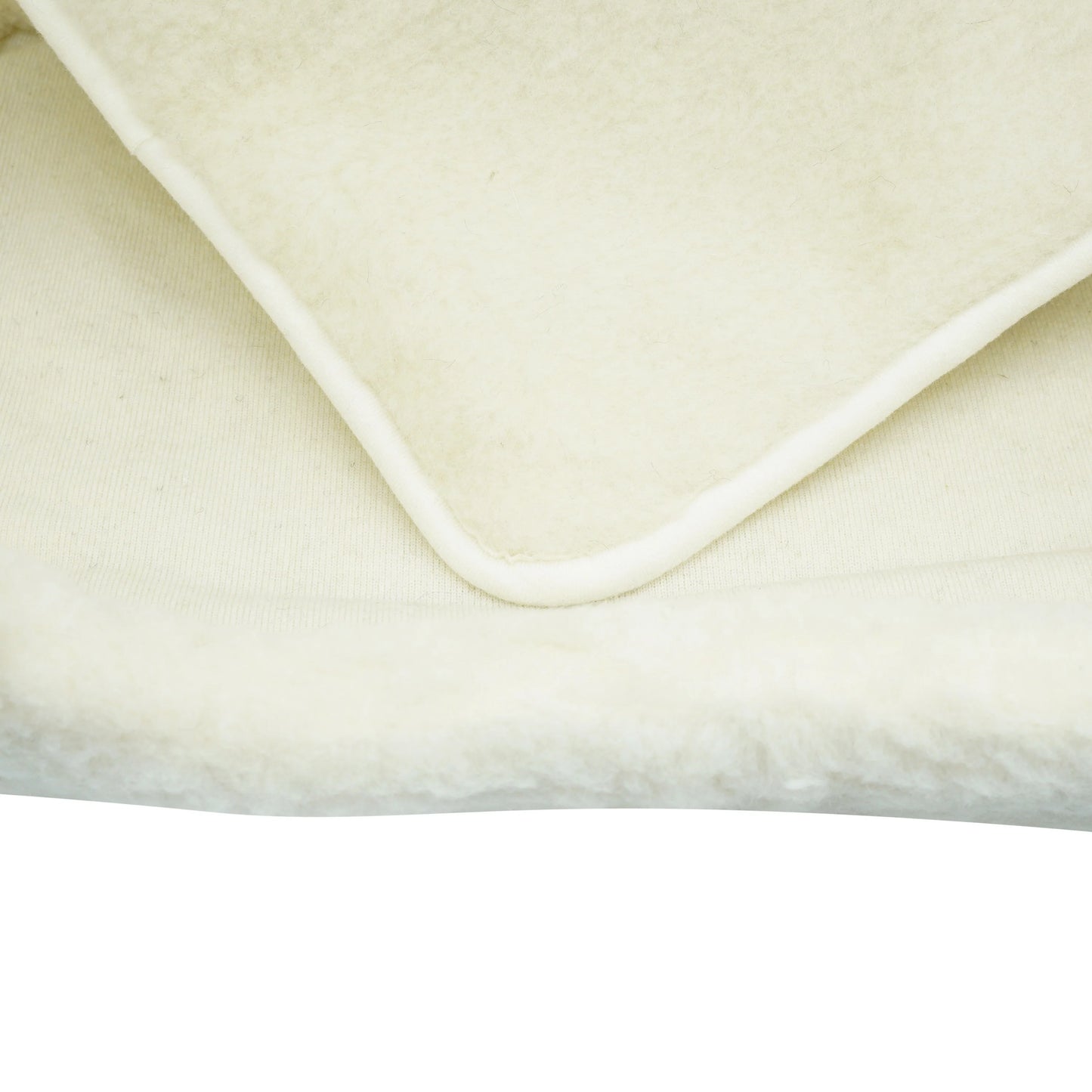 Merino Wool Pet Bed Natural - (Small/Medium) - white - Oakavia