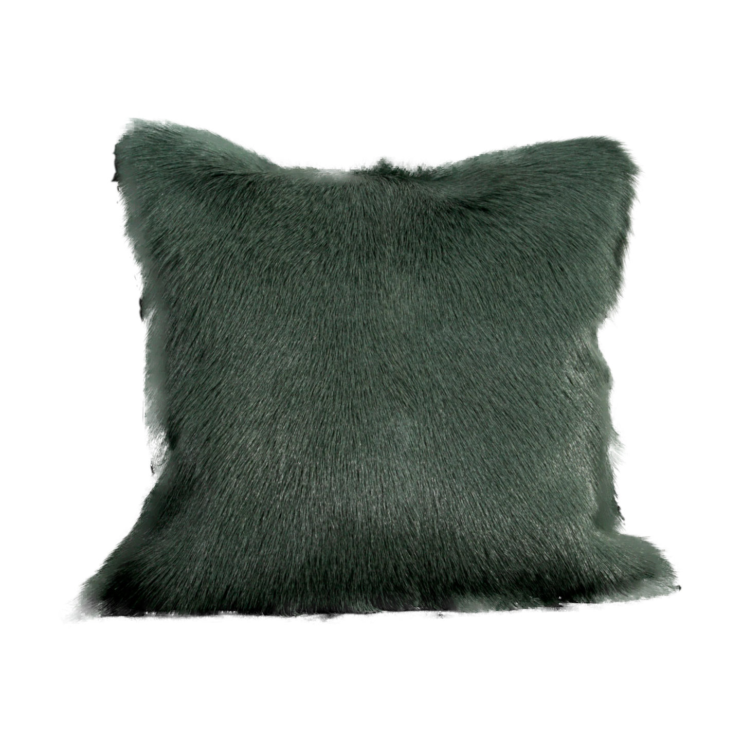 Turqoise Goatskin Cushion 45 x 45cm - Oakavia