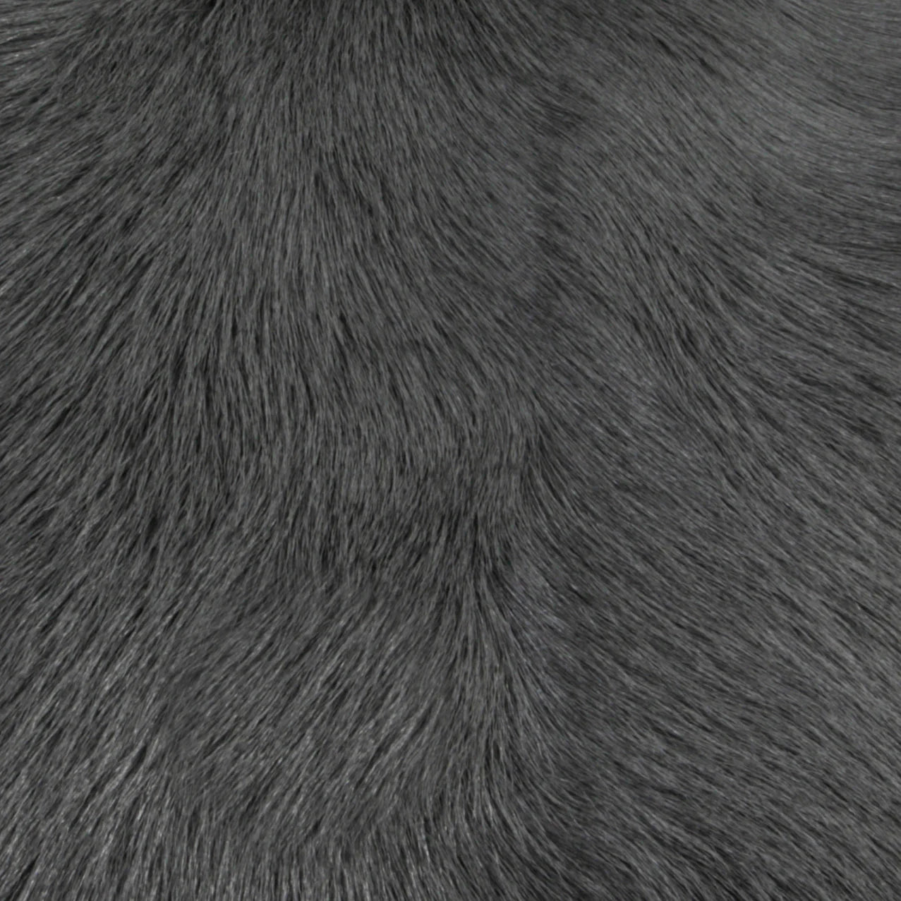 Smoke Grey Goatskin Cushion 30 x 50cm - Oakavia