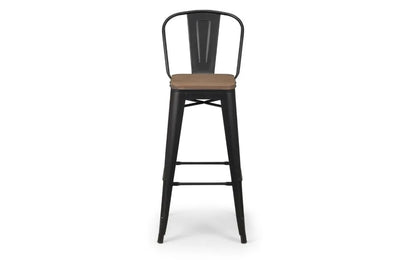 GRAFTON METAL BAR STOOL Julian Bowen