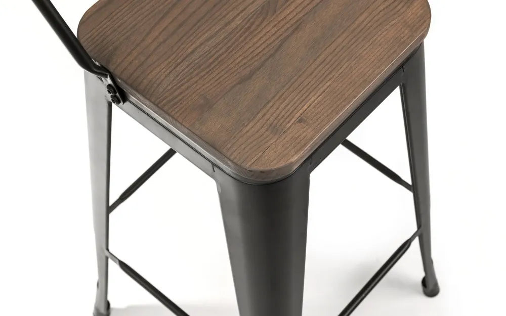 GRAFTON METAL BAR STOOL Julian Bowen