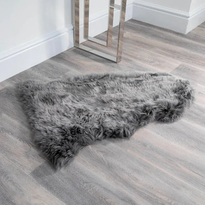 Grey Sheepskin Rug XXL - Oakavia