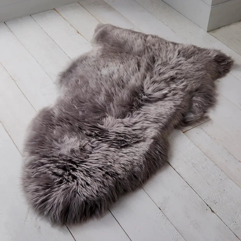 Grey Sheepskin Rug XXL - Oakavia