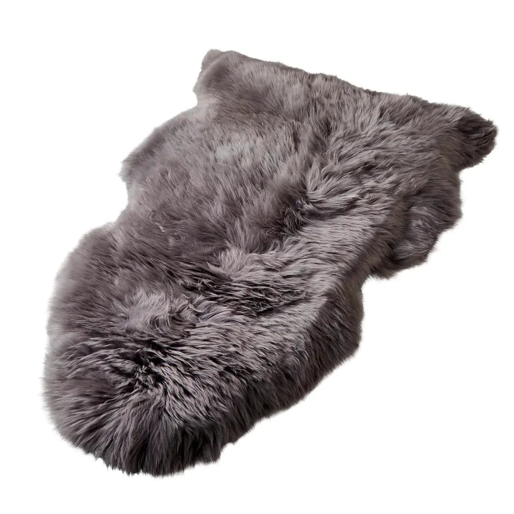 Grey Sheepskin Rug XXL - Oakavia