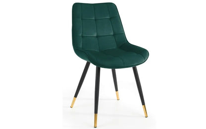 HADID DINING CHAIR - GREEN Julian Bowen