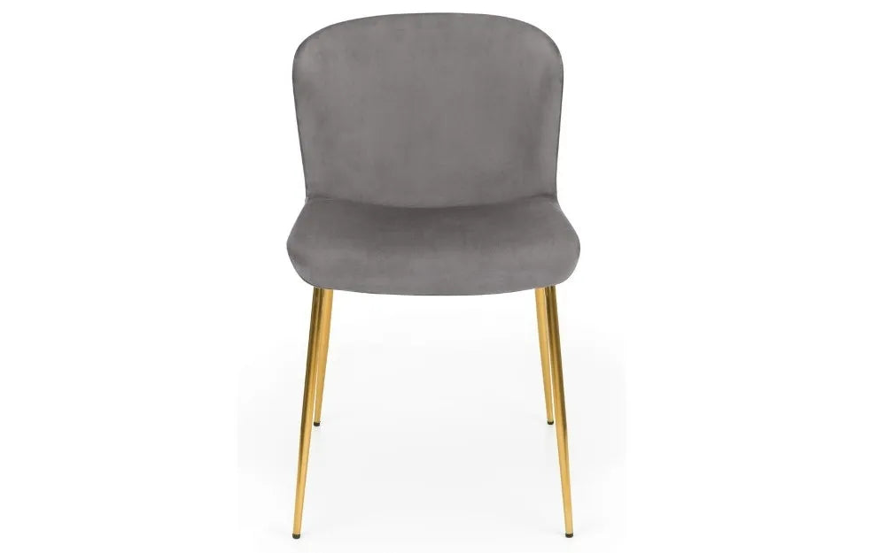 HARPER DINING CHAIR - GREY Julian Bowen