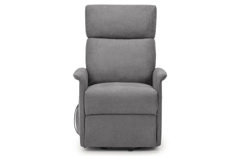 Helena Rise & Recline Chair - Charcoal Fabric Julian Bowen