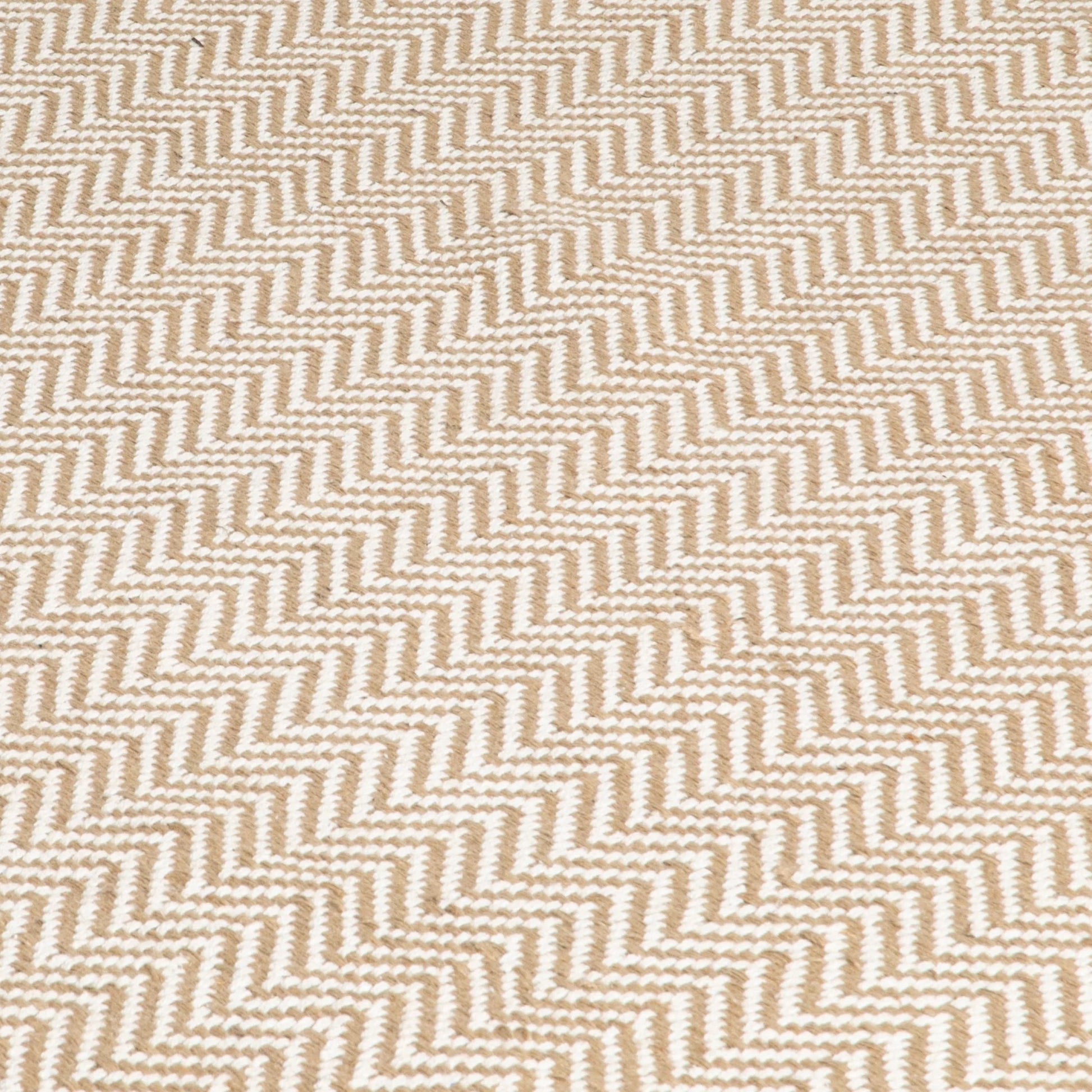 Zig Zag Jute & Cotton Rug 200 x 300cm - Oakavia