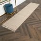 Zig Zag Jute Runner Rug 60 x 230cm - Oakavia