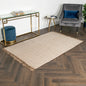 Geometric Jute & Cotton Rug 120 x 180cm - Oakavia