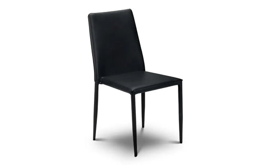 JAZZ STACKING CHAIR BLACK Julian Bowen