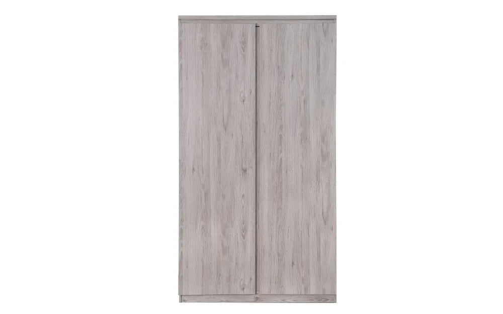 Jupiter  2 Door Wardrobe Grey Oak Julian Bowen