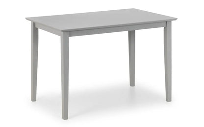 KOBE COMPACT RECTANGULAR TABLE - TORINO GREY Julian Bowen