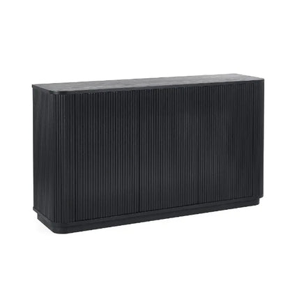 Louis Fluted Sideboard - Black