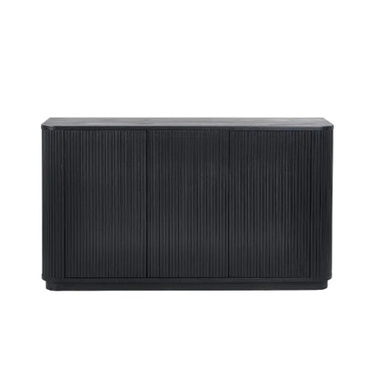 Louis Fluted Sideboard - Black