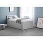 Maisie Bed with Underbed and Drawers - Light Grey Julian Bowen