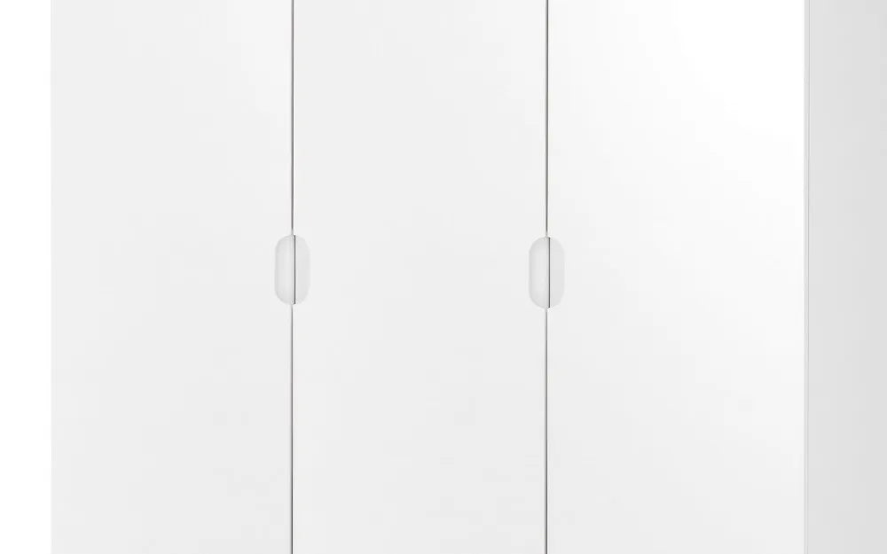 Manhattan 3 Door Wardrobe - White Julian Bowen