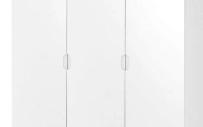 Manhattan 3 Door Wardrobe - White Julian Bowen