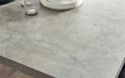 MILLER CONCRETE EFFECT DINING TABLE Julian Bowen