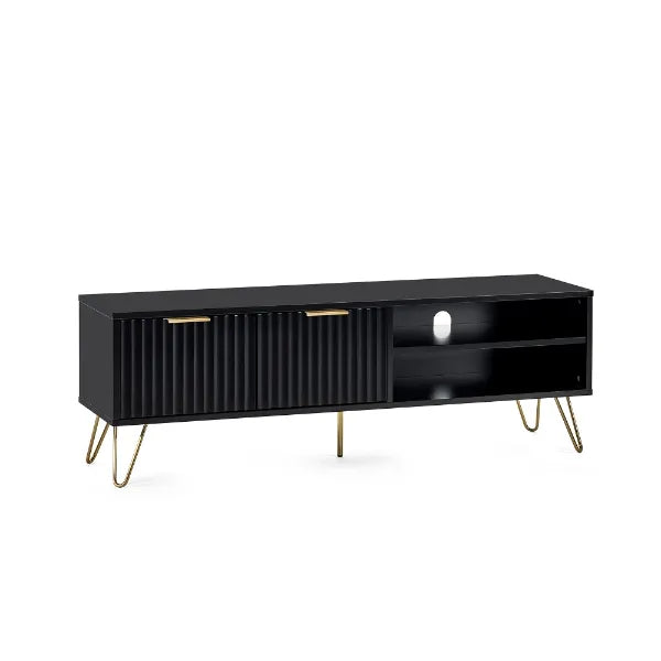 Murano TV Unit - Matt Black