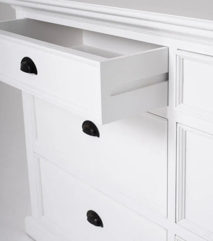 NovaSolo Halifax Classic White Dresser - Oakavia