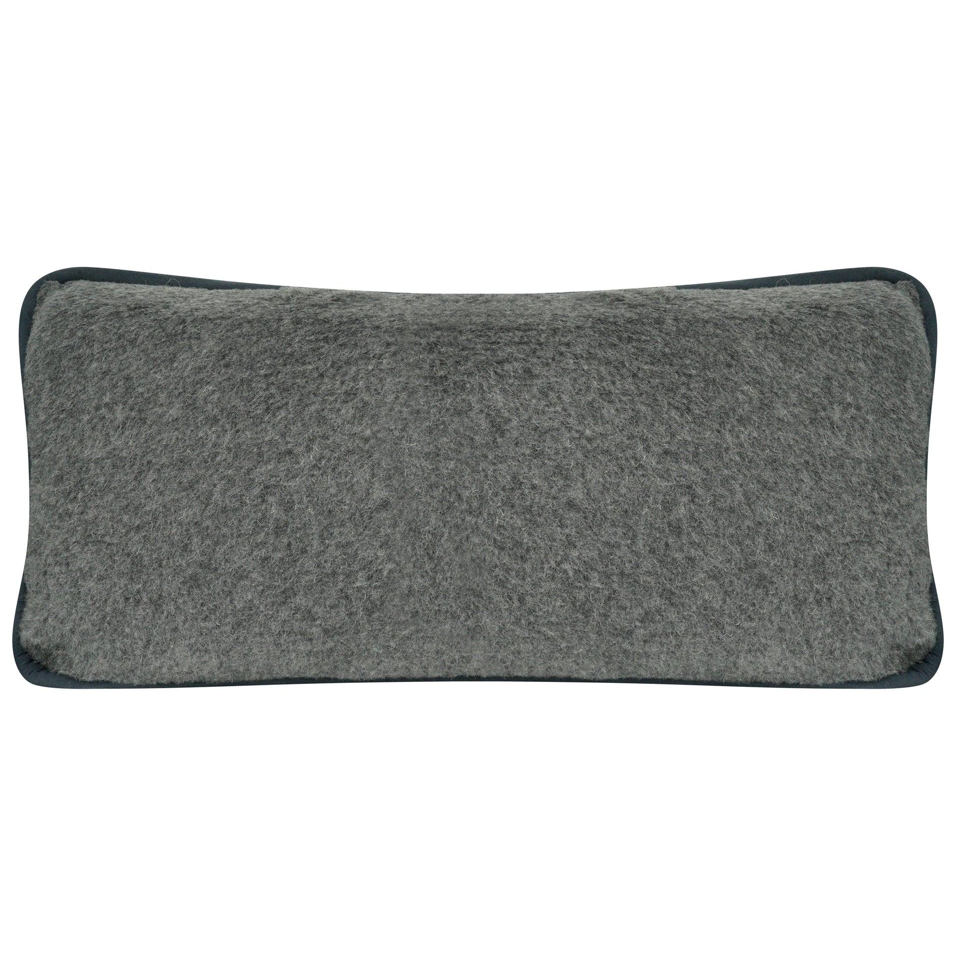 Merino Wool Pillow - Grey 40 x 80cm - Oakavia