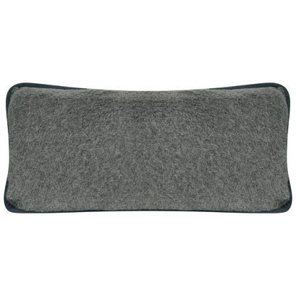 Merino Wool Pillow - Grey 40 x 80cm - Oakavia