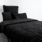 Merino Wool Quilt - Black 240 x 200cm - Oakavia