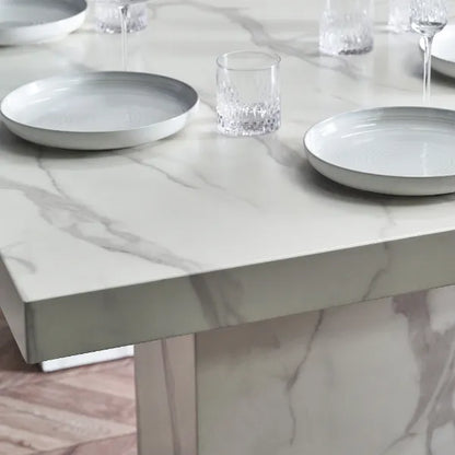 Rome Dining Table - White