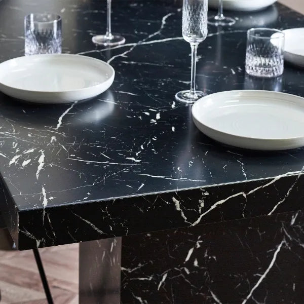 Rome Dining Table - Black