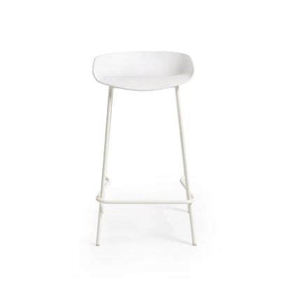 RENZO BAR STOOL WHITE Julian Bowen