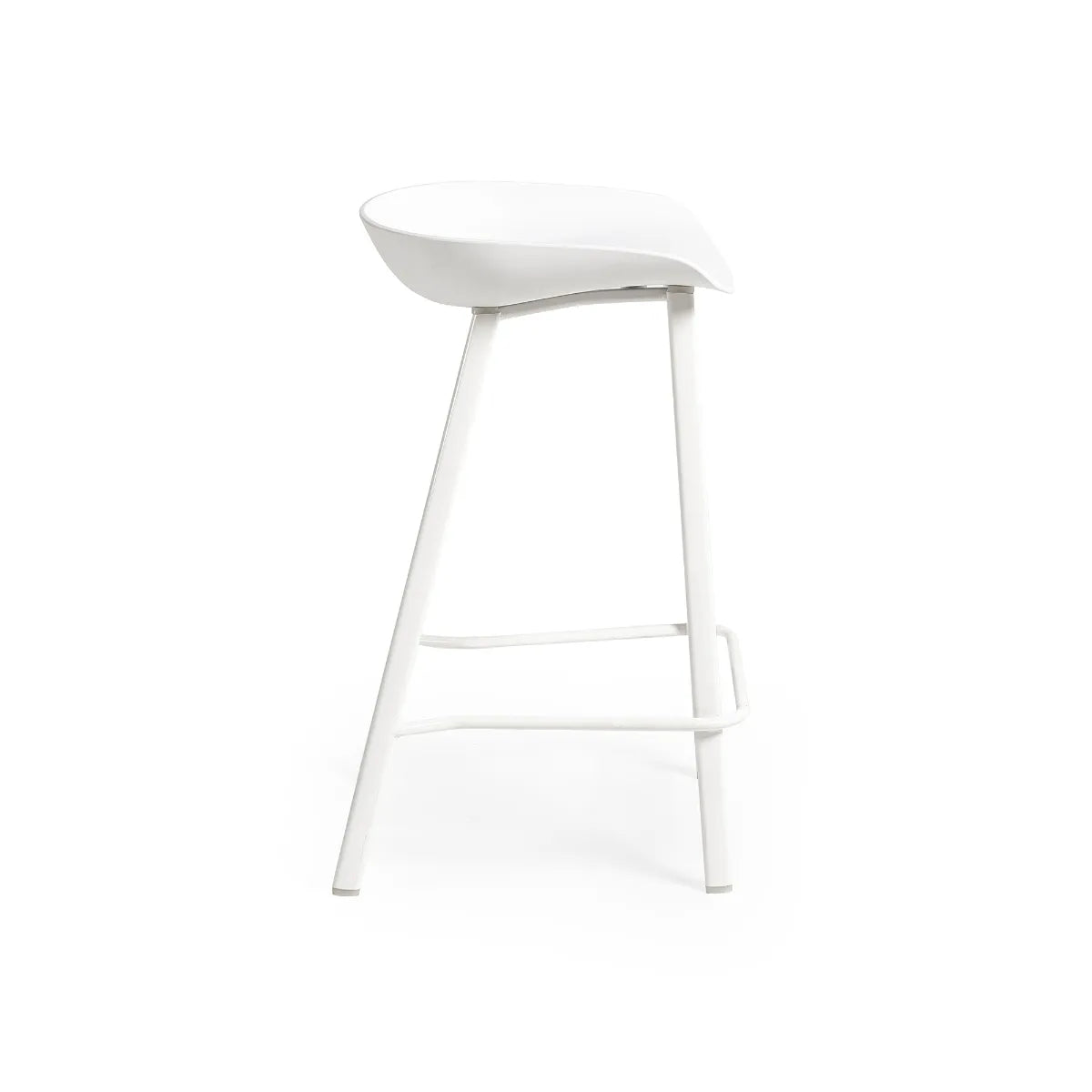 RENZO BAR STOOL WHITE Julian Bowen