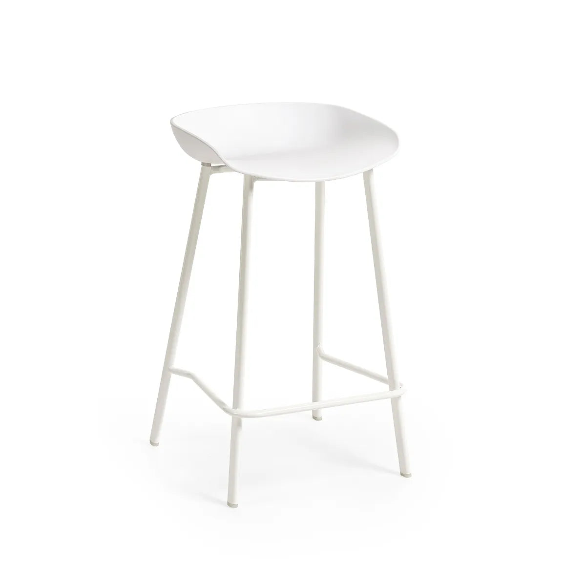 RENZO BAR STOOL WHITE Julian Bowen