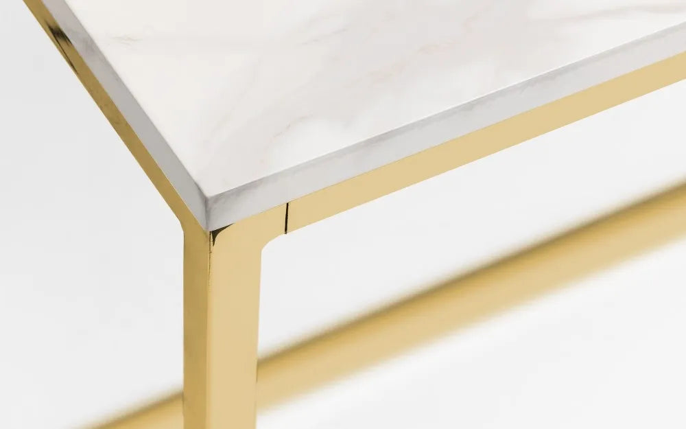 SCALA GOLD DINING TABLE Julian Bowen