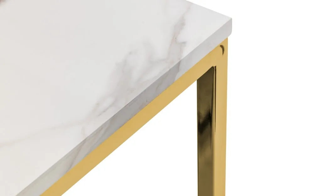 SCALA GOLD DINING TABLE Julian Bowen