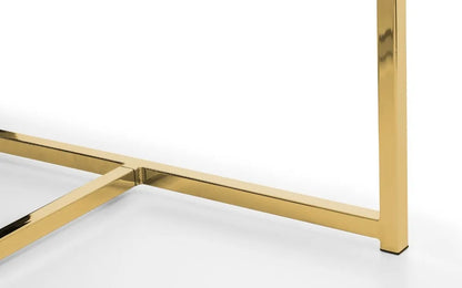 SCALA GOLD DINING TABLE Julian Bowen