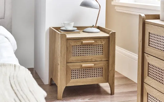 Sydney 2 Drawer Bedside