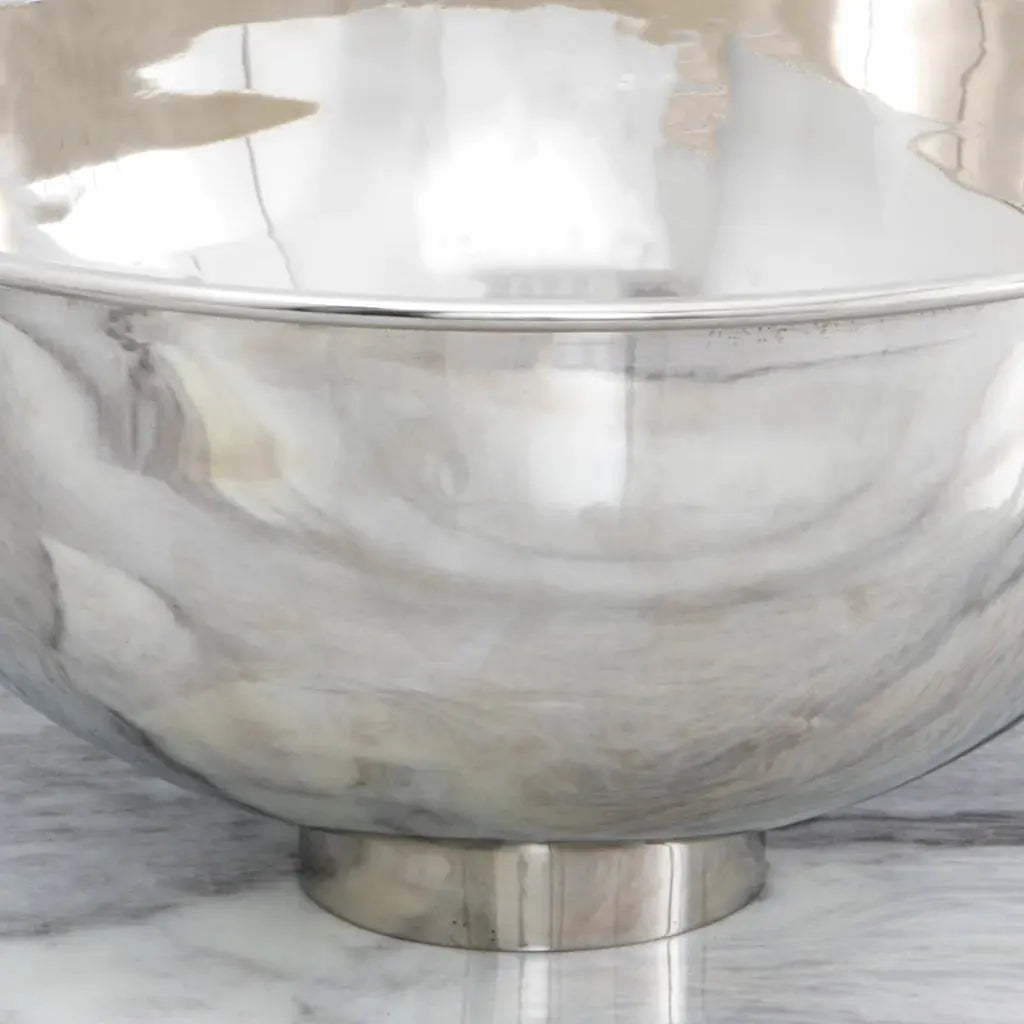 Silver Plated Mirror Polished Bowl - Oakavia