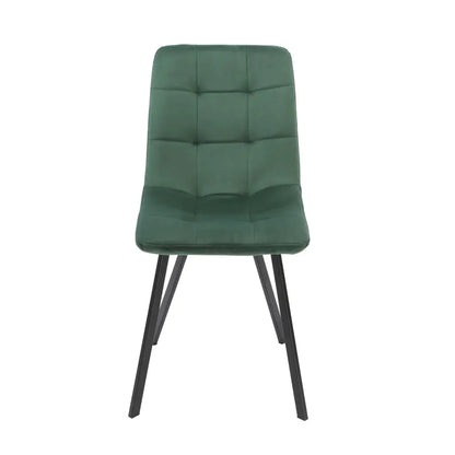 Squared Green Dining Chair (set of 2) - Oakavia