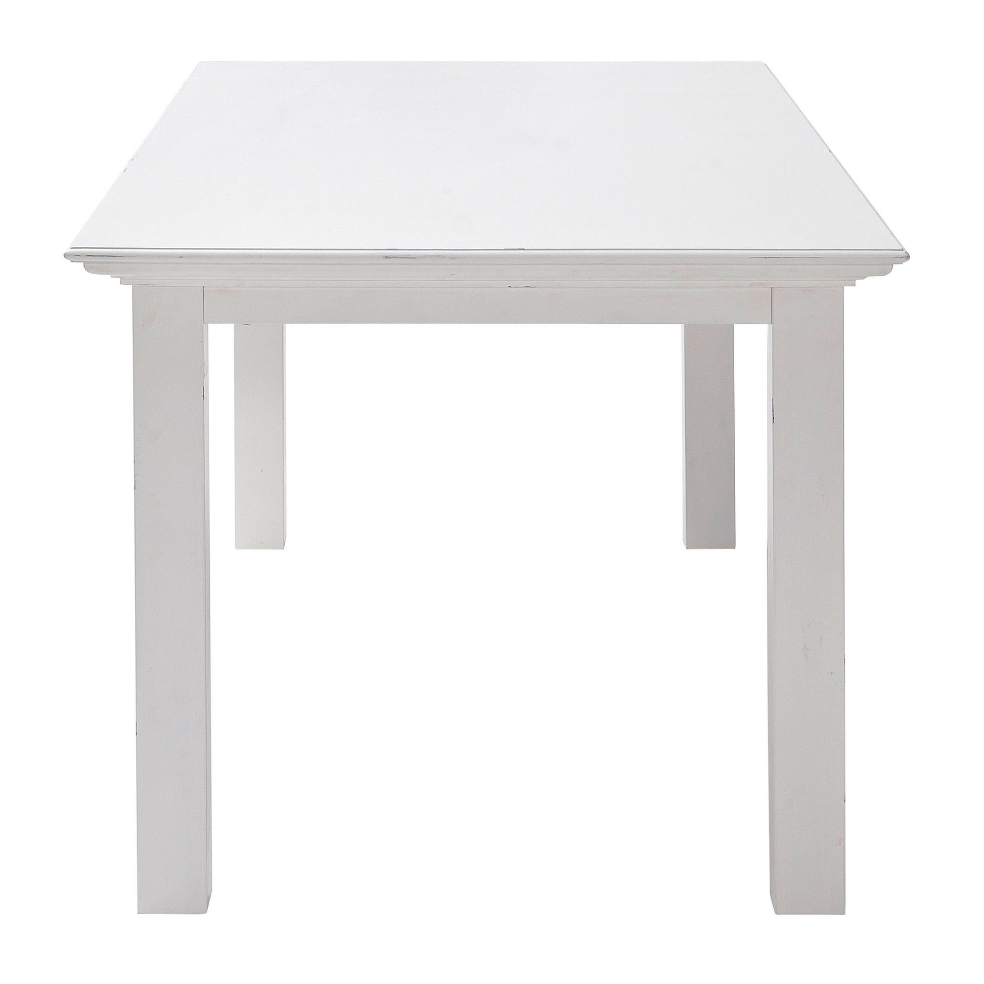 NovaSolo Halifax Classic White Dining Table - Oakavia