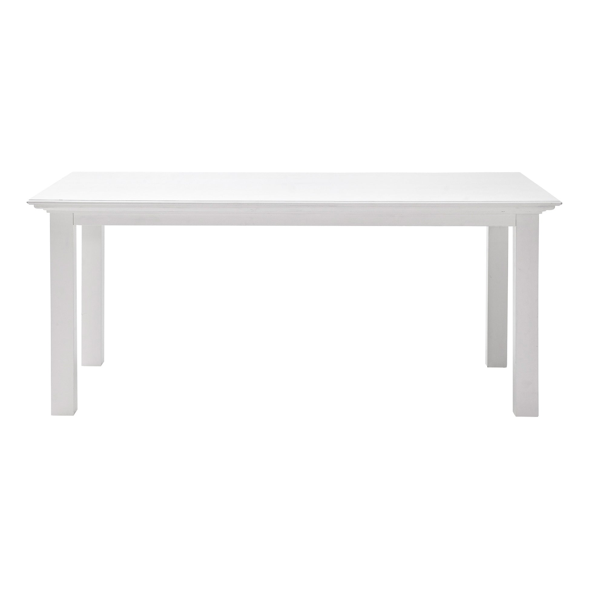 NovaSolo Halifax Classic White Dining Table - Oakavia