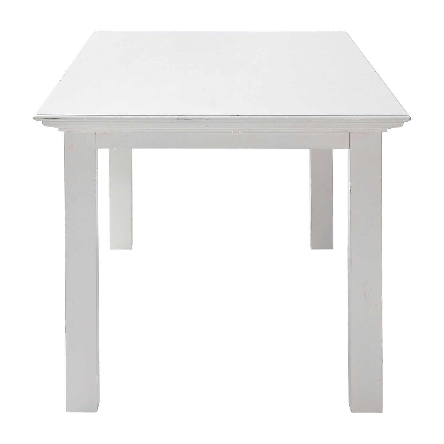 NovaSolo Halifax Classic White Dining Table - Oakavia